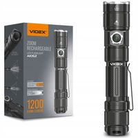 2 x LATARKA LED ŁADOWALNA VIDEX VLF-A105Z 1200Lm 5000K