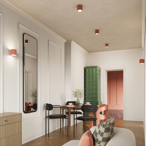 Kinkiet AURA brzoskwiniowy G9 na Arena.pl