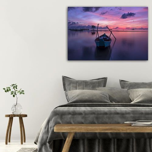 Deco Panel, Łódź na jeziorze 60x40 na Arena.pl