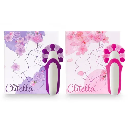 feelztoys clitella pink - kompaktowy stymulator z wymiennymi na Arena.pl