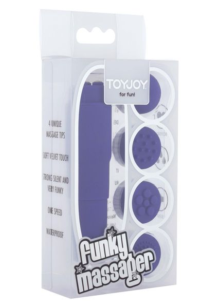 Funky Massager Purple zdjęcie 2