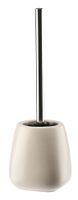 Szczotka WC z pojemnikiem PASTELLO ceramika beżowy matowy