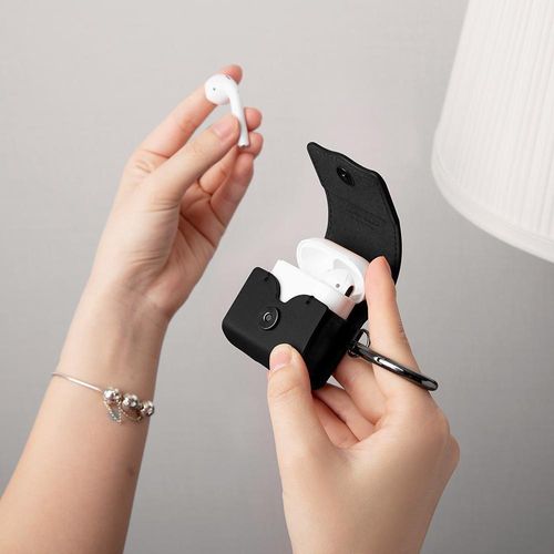 Etui Spigen Valentinus Airpods Case Black na Arena.pl
