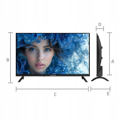 TV 32 CALE TELEWIZOR MANTA TUNER DEKODER DVBT2 DVBC na Arena.pl