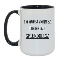 Duży Biało-Czarny 450 ml