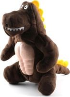 Zabawka dla psa dinozaur pluszowy 20 cm piszcząca szeleszcząca gryzak