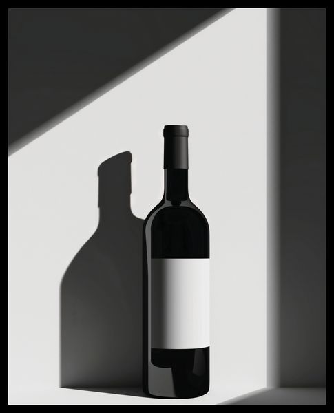 Plakat 40x50cm Butla Wina zdjęcie 2
