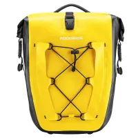 sakwa rowerowa rockbros 30140022005 wodoodporna 25-32l - żółta