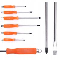 Zestaw wkrętaków śrubokrętów do podbijania śrubokręty 6 szt KD10949