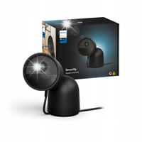 Kamera przewodowa PHILIPS HUE Secure ze stojakiem na biurko Czarny
