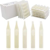 Dzioby PLASTIKOWE do igieł do Tatuażu 50 szt MIX D