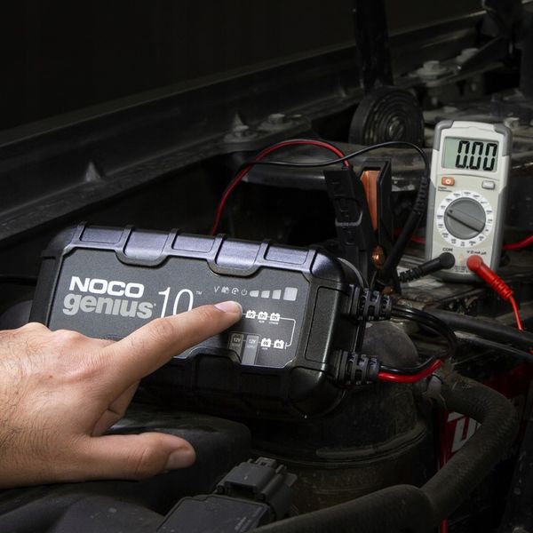 INTELIGENTNA ŁADOWARKA PROSTOWNIK NOCO GENIUS 10 EU 10A 6/12V zdjęcie 13