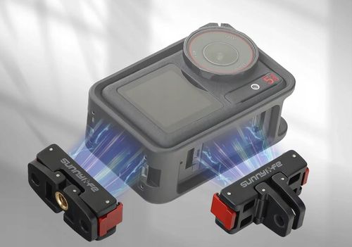 Mocowanie Uchwyt do Szybkiego Montażu 1/4 Cala do DJI Action 2 3 4 / 5 na Arena.pl