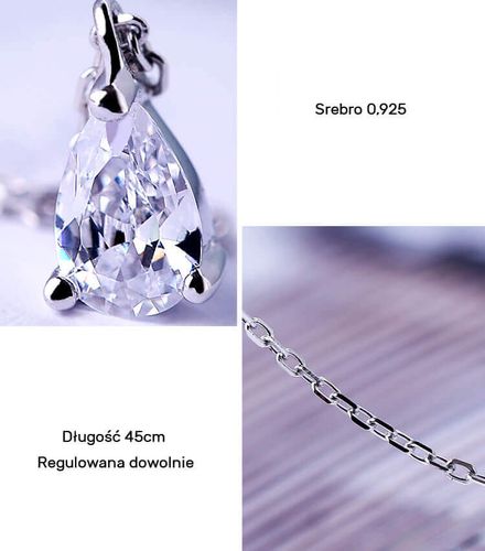 Srebrny naszyjnik Staviori na Arena.pl