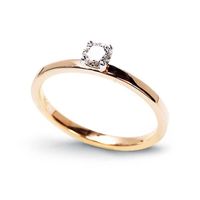 Złoty pierścionek PZD2500 - Diament