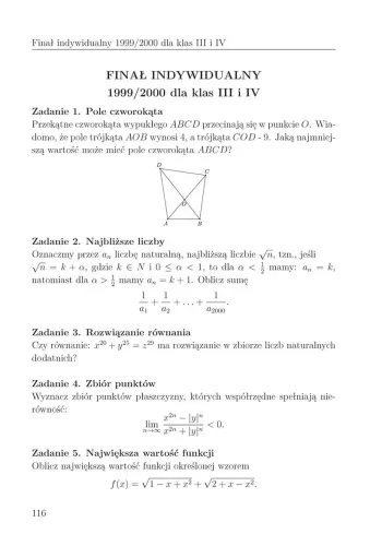 XXV lat konkursu matematycznego im. Stefana Banacha na Arena.pl