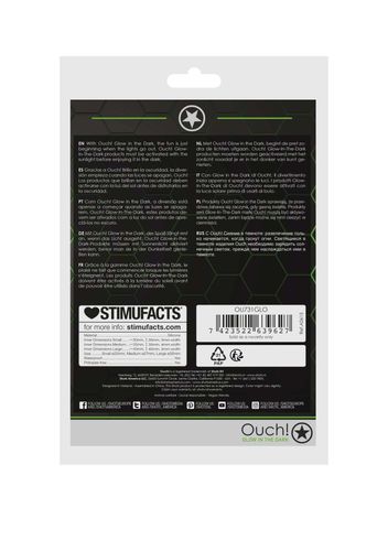 3 pcs cock ring set - glow in the dark - neon green na Arena.pl