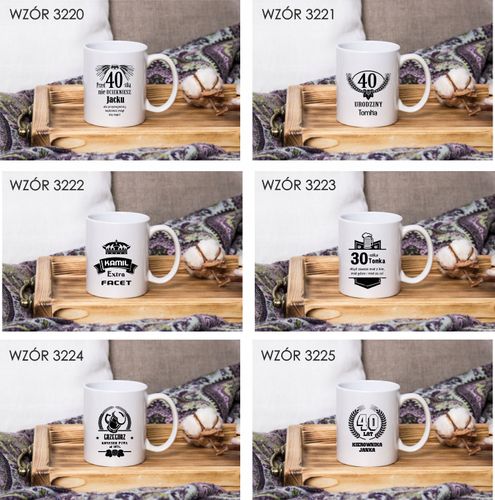 Kubek z nadrukiem DZIEŃ DOBRY KOCHAM CIĘ na Arena.pl