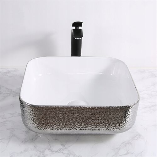 NOWOCZESNA Umywalka Ceramiczna RODO SILVER 3D na Arena.pl