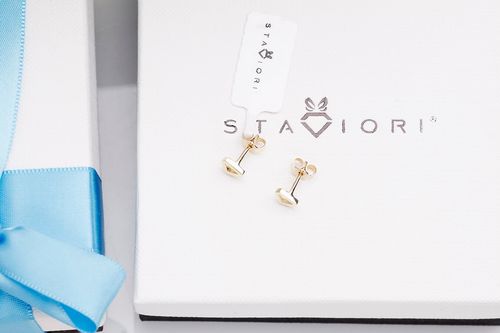 złote kolczyki staviori na Arena.pl