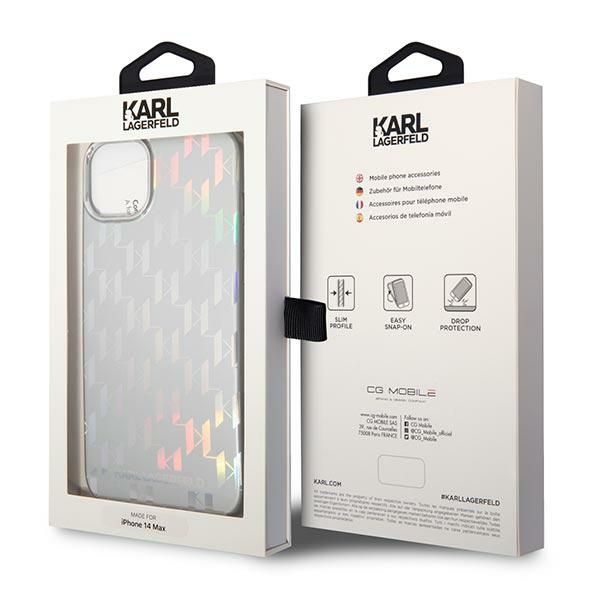 Etui Karl Lagerfeld do iPhone 15 Plus, iPhone 14 Plus, Srebrny zdjęcie 8