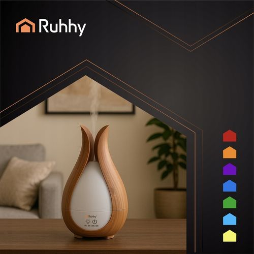 Nawilżacz Powietrza Dyfuzor Ultradźwiękowy Zapachowy Aromaterapia LED na Arena.pl