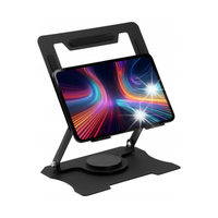 Regulowana podstawka pod laptop LAURO czarna