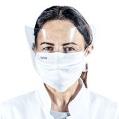 Maseczka maska z osłoną oczu Vitberg 10 szt.