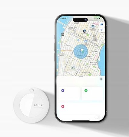 Zestaw 3x Lokalizator Bluetooth MiTag AirTag + 3x Biały Brelok na Arena.pl