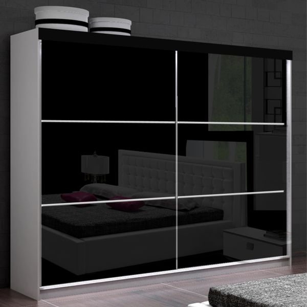 Szafa Przesuwna PARIS 200 Połysk Kolory zdjęcie 12