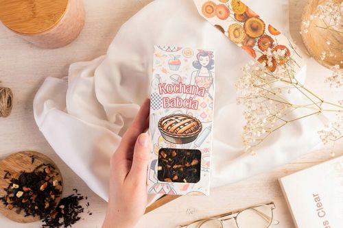 PREZENT NA DZIEŃ BABCI I DZIADKA zestaw z nadrukiem podkładki kawa herbata na Arena.pl