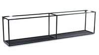 REGAŁ ŚCIENNY WISZĄCY NA ŚCIANĘ PÓŁKA 120 CM LOFT