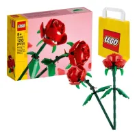 LEGO Kwiaty - Róże (40460) + Torba Prezentowa LEGO