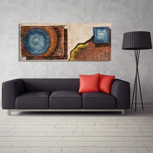 Obraz panorama na płótnie Canvas, Abstrakcja 59 150x60 na Arena.pl
