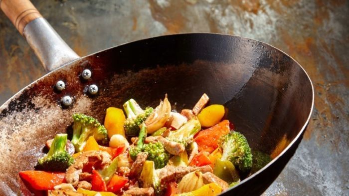 Wok ProOrient Wok 38 cm zdjęcie 2