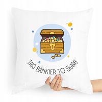 Prezent Poduszka Dla Bankiera To Skarb Z Nadrukiem Ze Zdjęciem