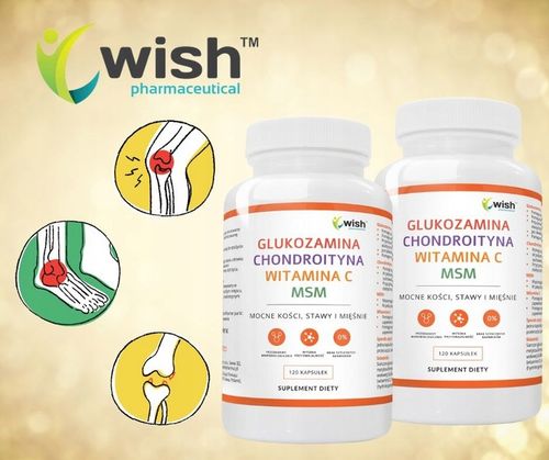 GLUKOZAMINA CHONDROITYNA MSM WITAMINA C Stawy 240k na Arena.pl