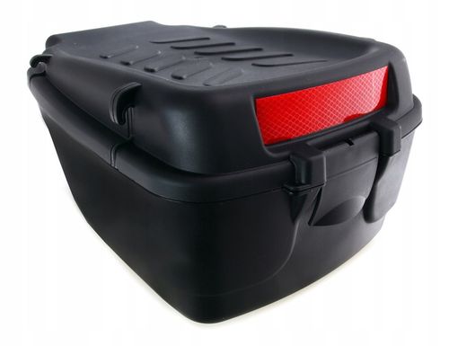 Techno-Smart KUFER BAGAŻNIK KOSZYK ROWEROWY DUŻY ZAMYKANY z ODBLASKIEM na Arena.pl