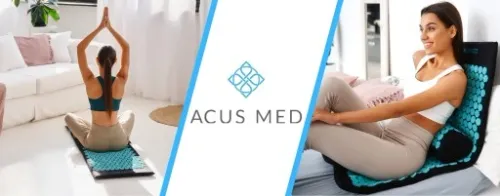 Mata do akupresury AKUMATA Z PODUSZKĄ MASAŻ CIAŁA na Arena.pl