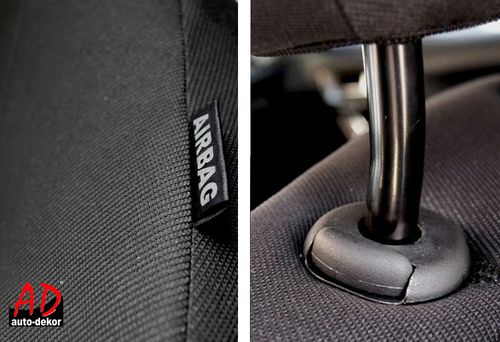 Uniwersalne skórzane pokrowce MODERN MP-1 CZARNE do AUDI A6 C4 C5 C6 C7 C8 na Arena.pl