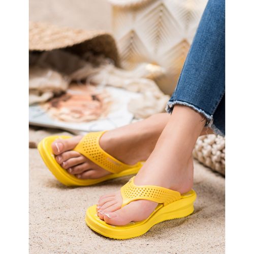 Żółte Japonki Comfort r.38 na Arena.pl