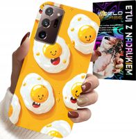 ETUI DO SAMSUNG NOTE 20 ULTRA - SŁODKIE UŚMIECHNIĘTE JAJKA CASE + FOLIA