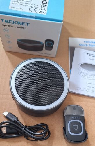 Bezprzewodowy dzwonek do drzwi TECKNET Bluetooth Głośnik na Arena.pl