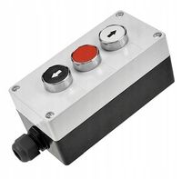 KASETA STEROWNICZA Z 3 PRZYCISKAMI BP324 KOMPLETNA METAL GÓRA STOP DÓŁ