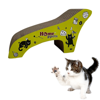 Drapak dla Kota Kartonowy Tekturowy Zabawka Kocimiętka 47x17x25 cm Fotel