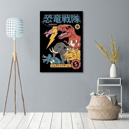 Deco Panel, Dinozaury anime 40x60 na Arena.pl