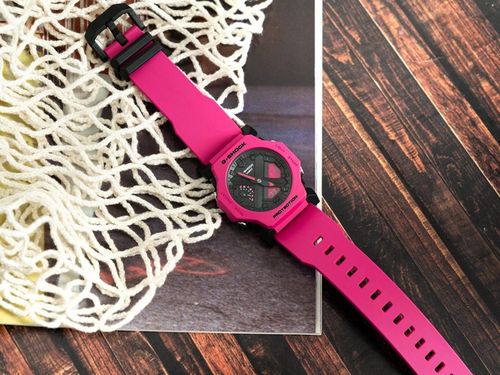 ZEGAREK CASIO G-SHOCK GA-2300-4AER RÓŻOWY NA PASKU WODOSZCZELNY 200M na Arena.pl