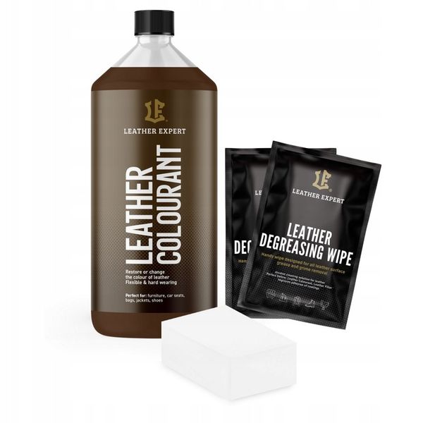 Leather Expert farba do skóry 49 kolorów 1L zdjęcie 2