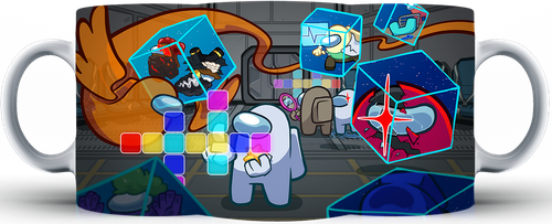 Kubek ceramiczny Among US na Arena.pl