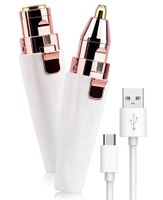 trymer do regulacji brwi depilacja twarzy led